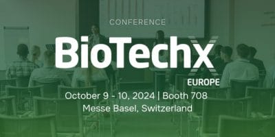 BioTechX Europe Basel Event Graphic